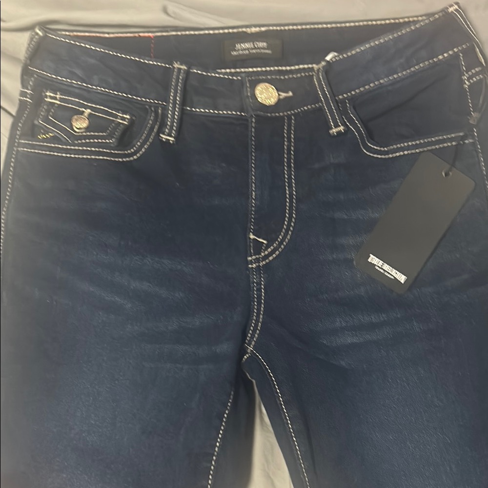 True Religion Blue Skinny Jeans